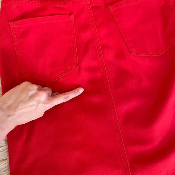 Inherit | Red | Remi | Midi Skirt - Picture 12 of 12